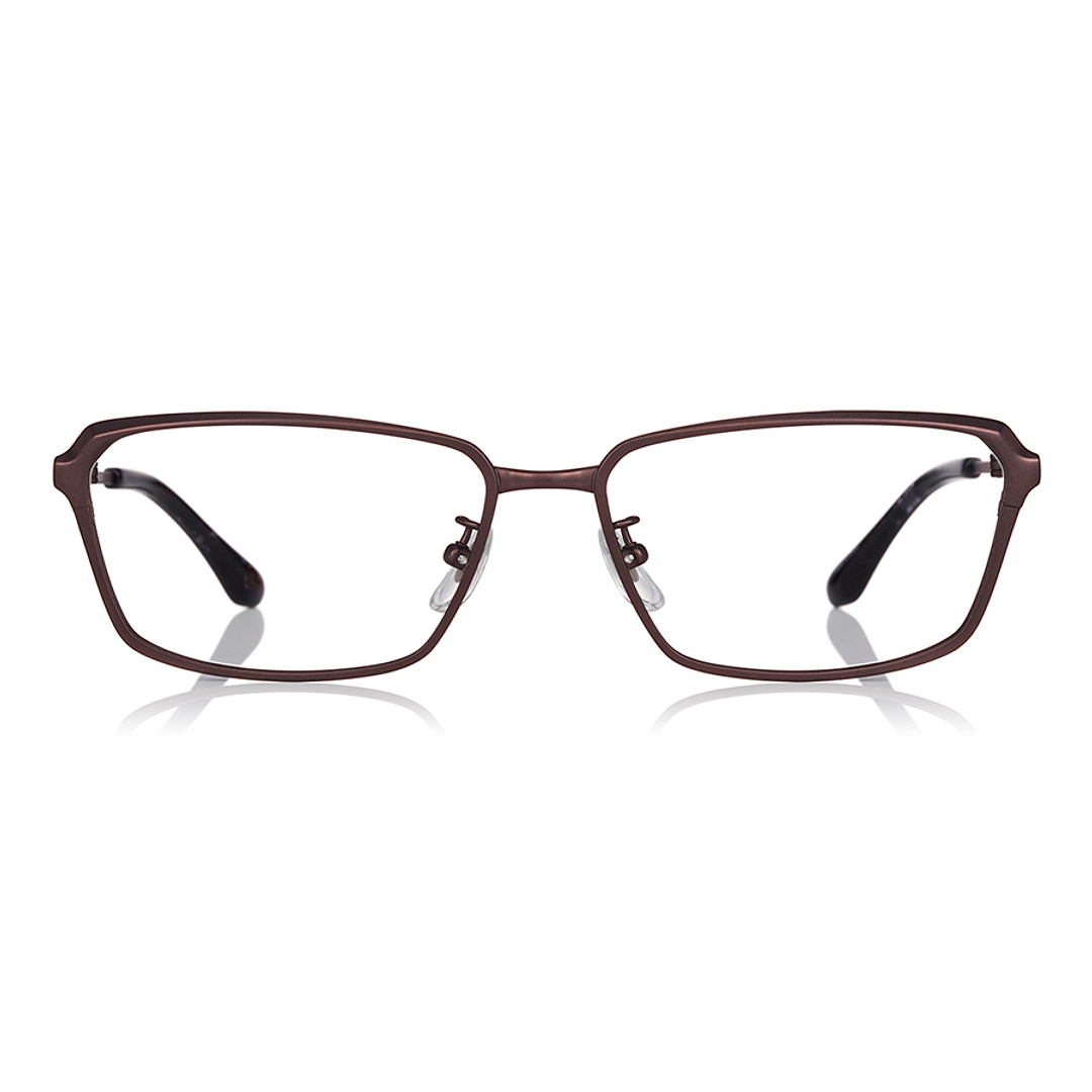 K.moriyama Mid Gunmetal Full Rim Rectangle right side