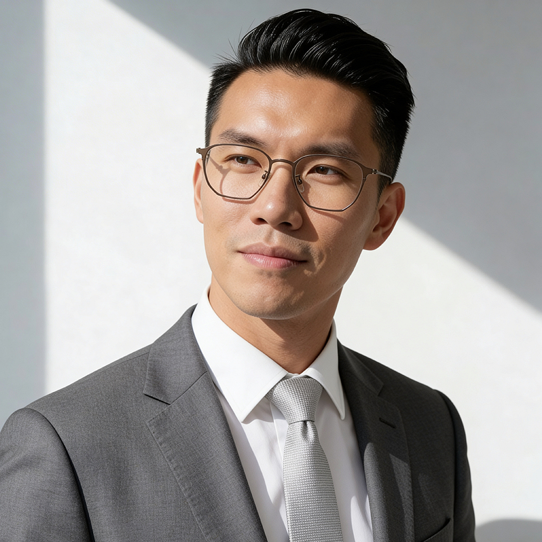 K.moriyama Brown Full Rim Wellington left side