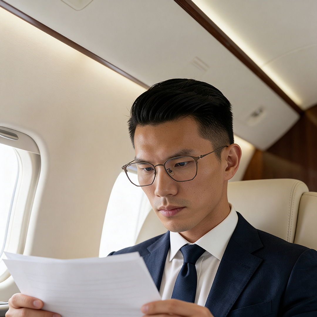 K.moriyama Brown Full Rim Wellington left side