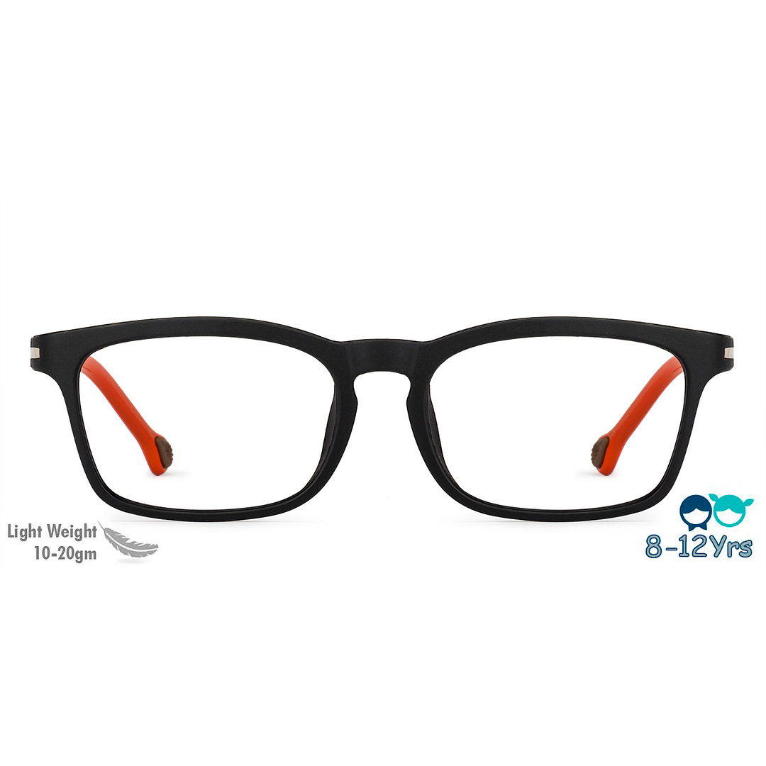 Hooper Online Black Full Rim Rectangle left side