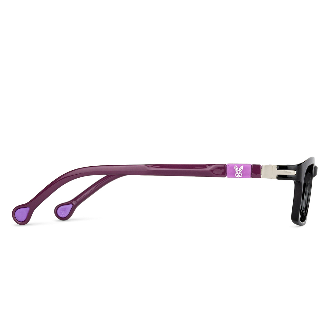 Kid Zania Black Full Rim Rectangle right side