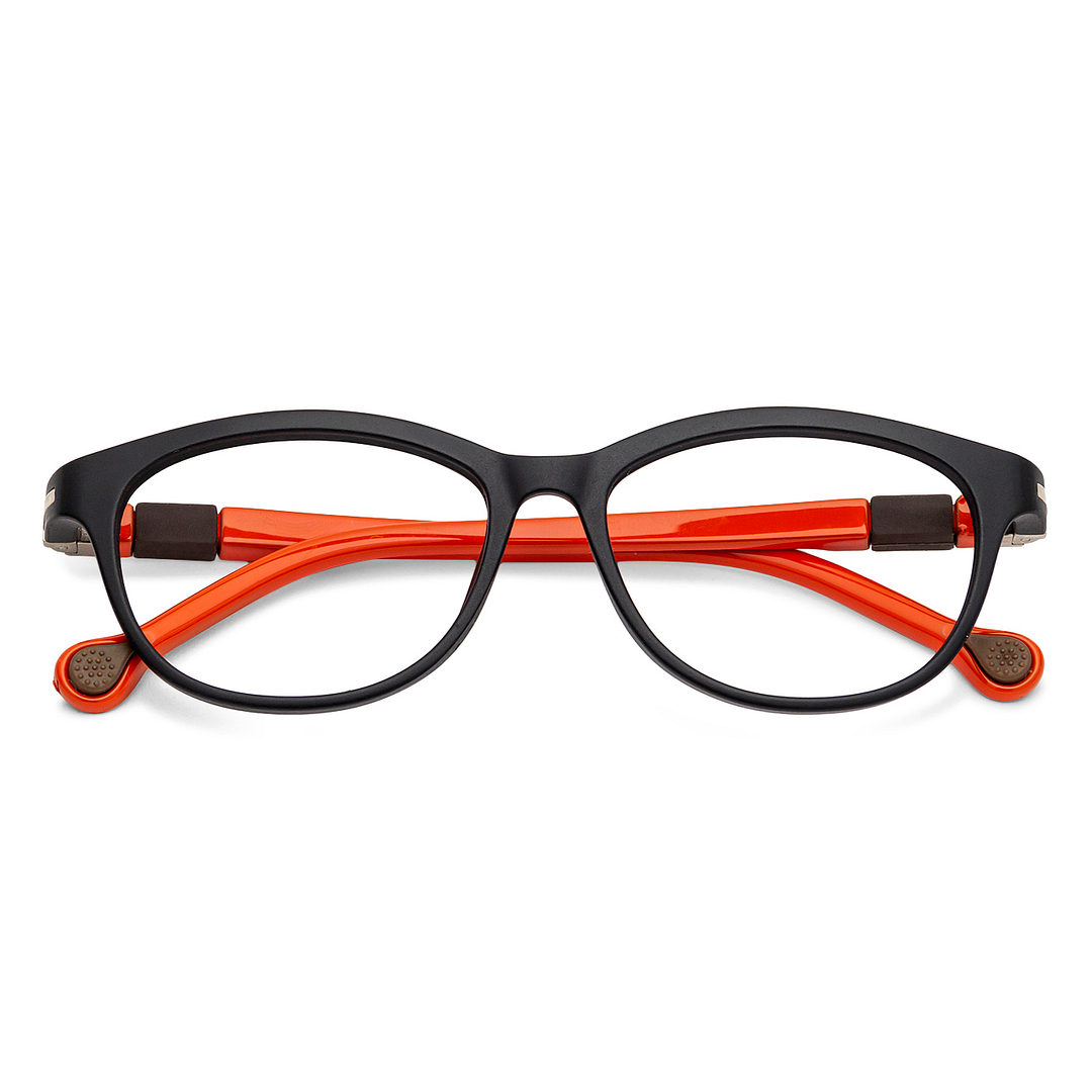 Kid Zania Black Full Rim Rectangle right side