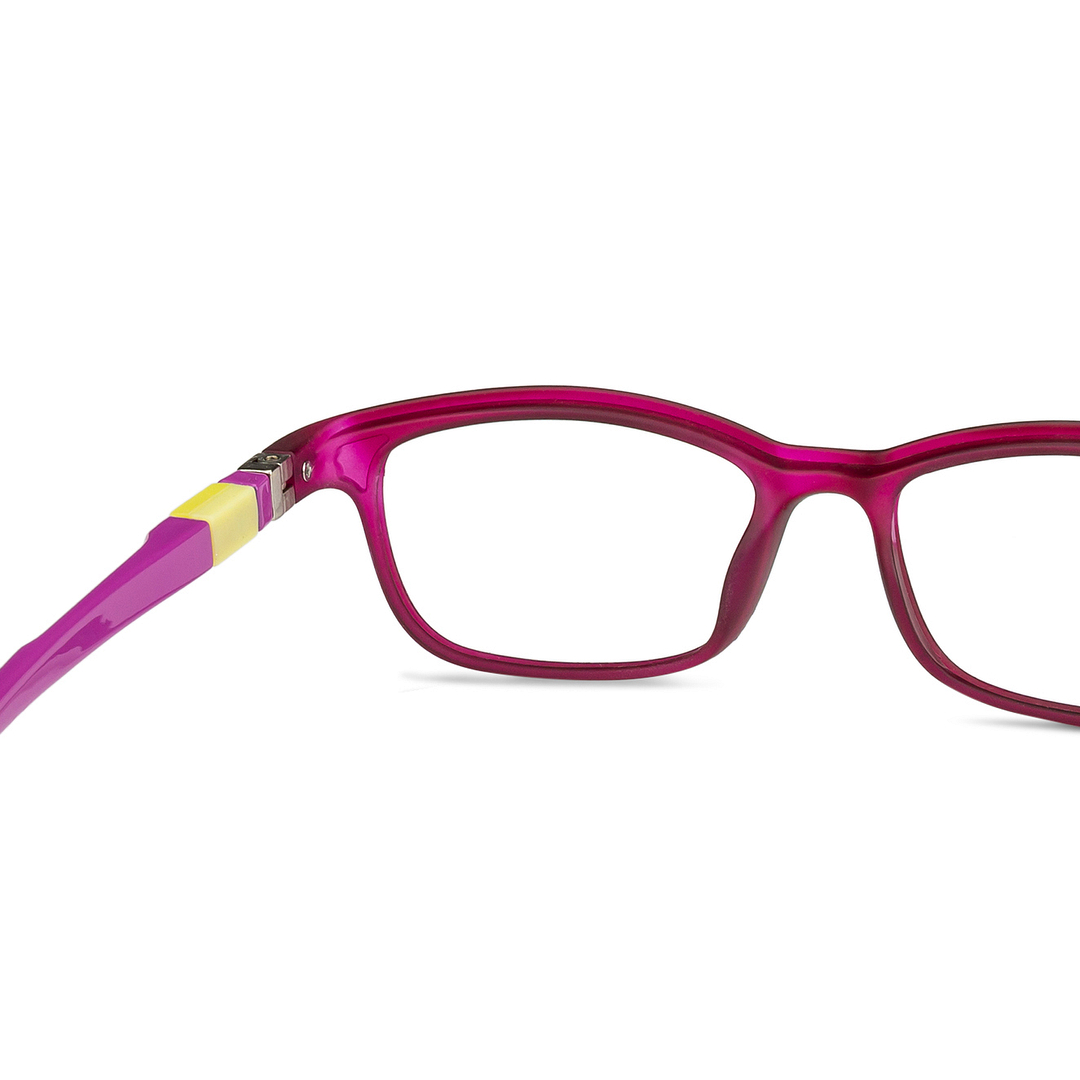 Hooper Online Purple Full Rim Rectangle left side