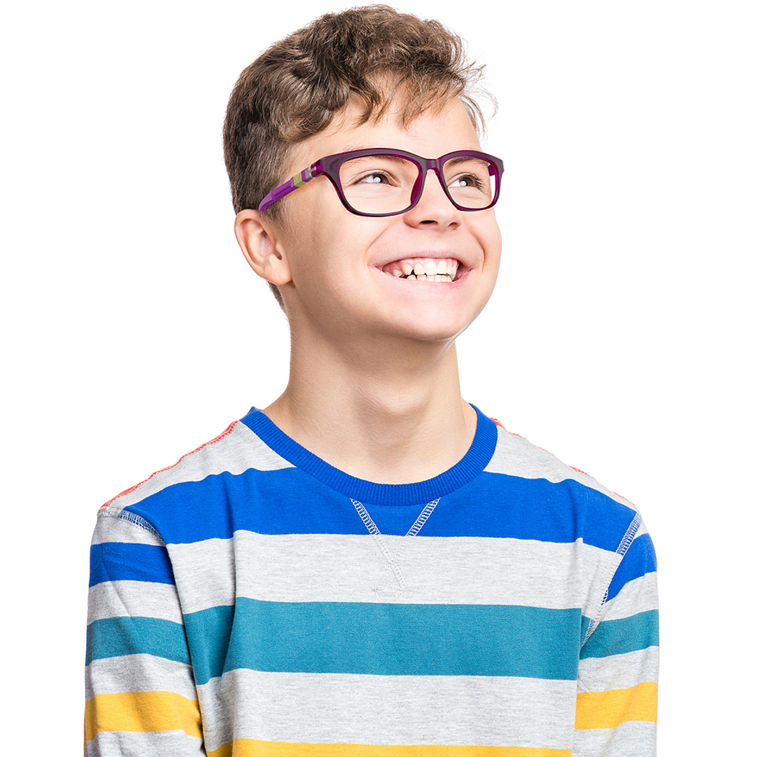 Hooper Online Purple Full Rim Rectangle right side