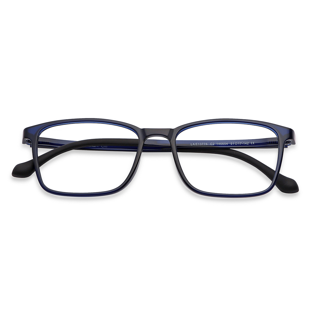 Lenskart Air Online Navy Blue Full Rim Rectangle left side