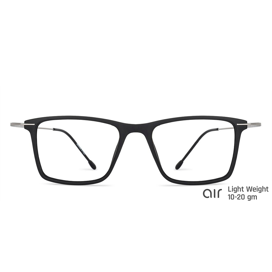 Lenskart Air Online Black Full Rim Rectangle left side