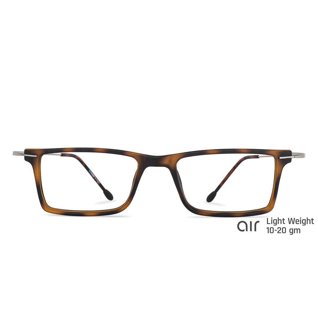 Lenskart Air Online Light Brown Full Rim Rectangle left side
