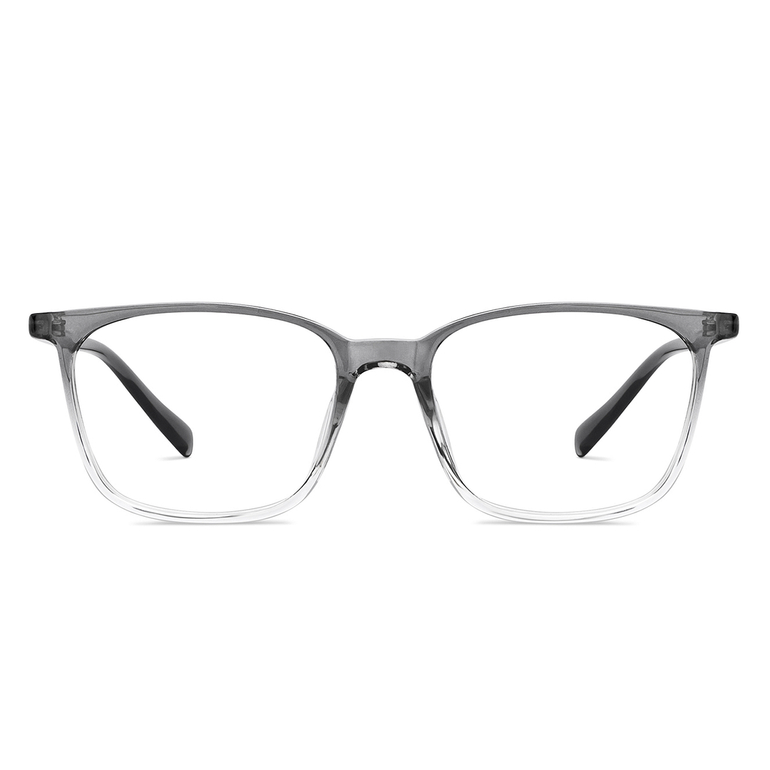 Lenskart Air Online Gray Transparent Full Rim Square left side