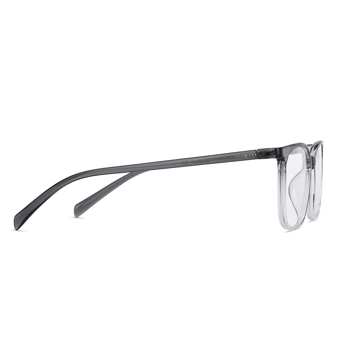 Lenskart Air Online Gray Transparent Full Rim Square left side