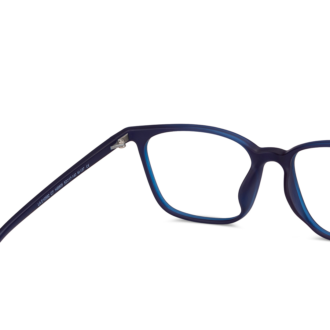 Lenskart Air Online Sky Blue Full Rim Square right side