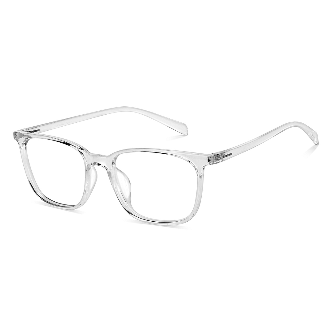 Lenskart Air Online Crystal Transparent Full Rim Square right side