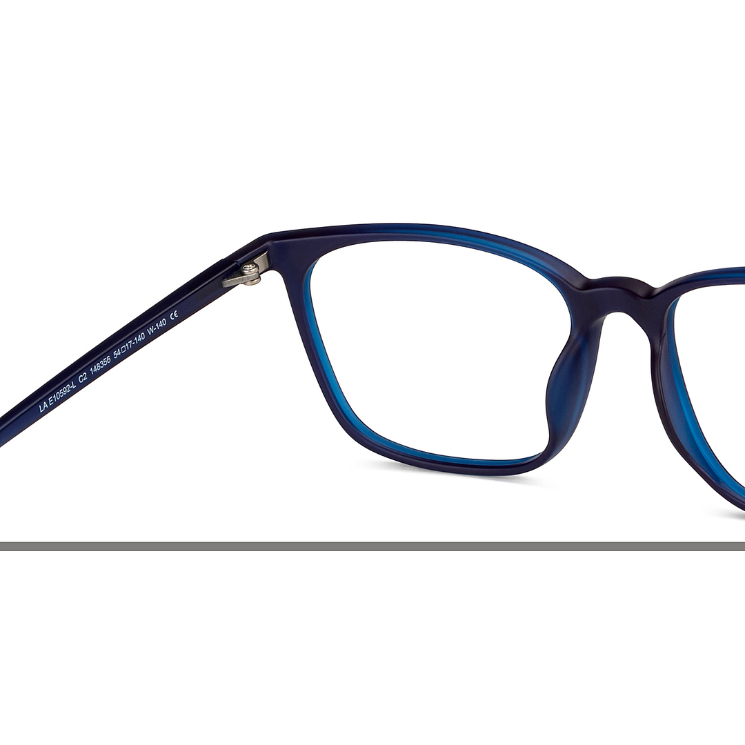 Lenskart Air Online Sky Blue Full Rim Square right side