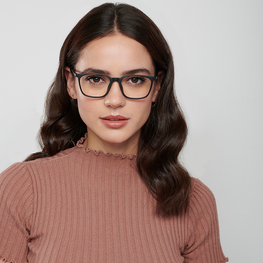 Lenskart Air Online Black Full Rim Square right side