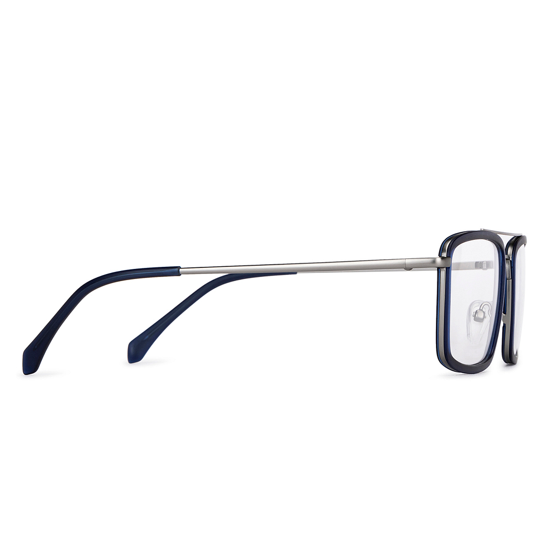 Lenskart Air Online Sky Blue Full Rim Square left side
