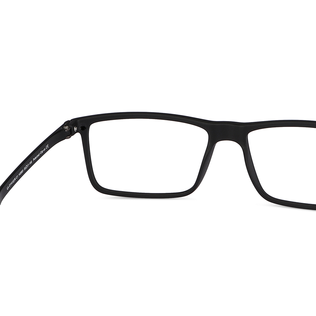 Lenskart Air Online Black Full Rim Rectangle left side