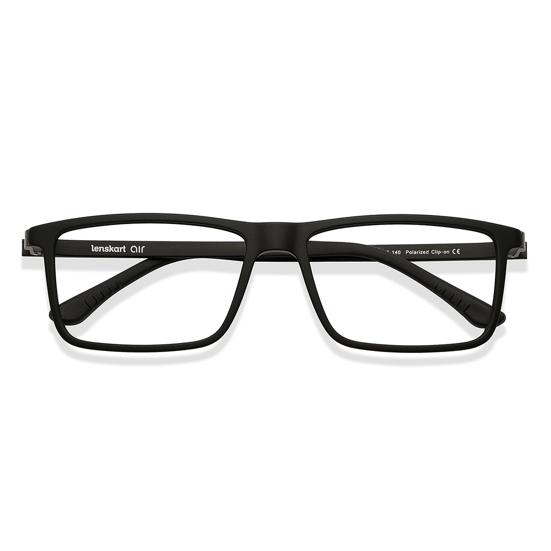 Lenskart Air Online Black Full Rim Rectangle right side