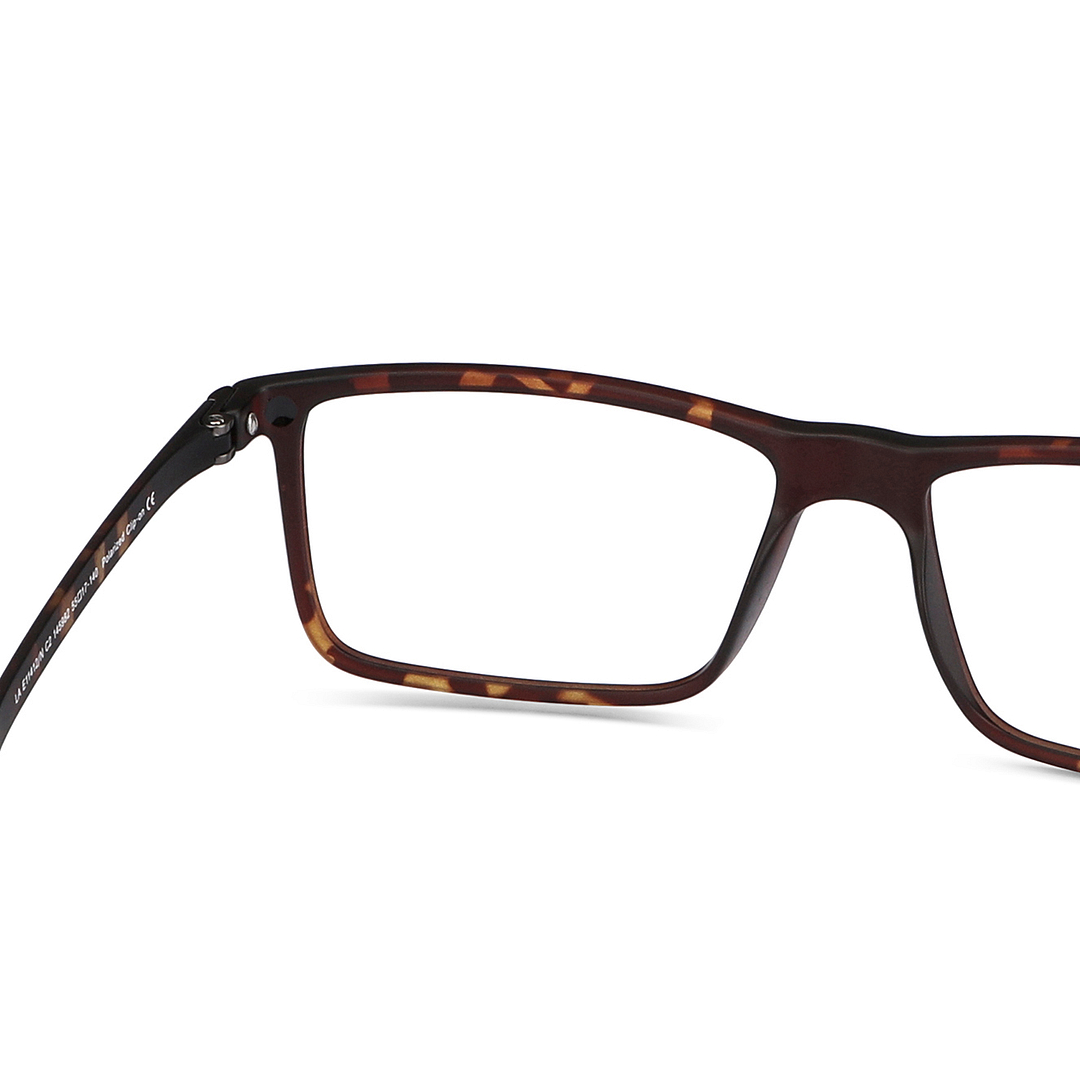 Lenskart Air Online Light Brown Full Rim Rectangle right side