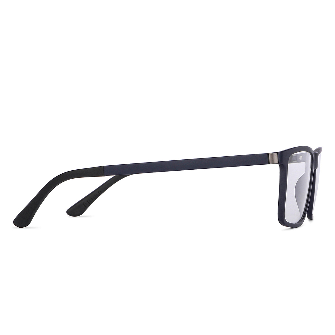 Lenskart Air Navy Blue Full Rim Rectangle left side