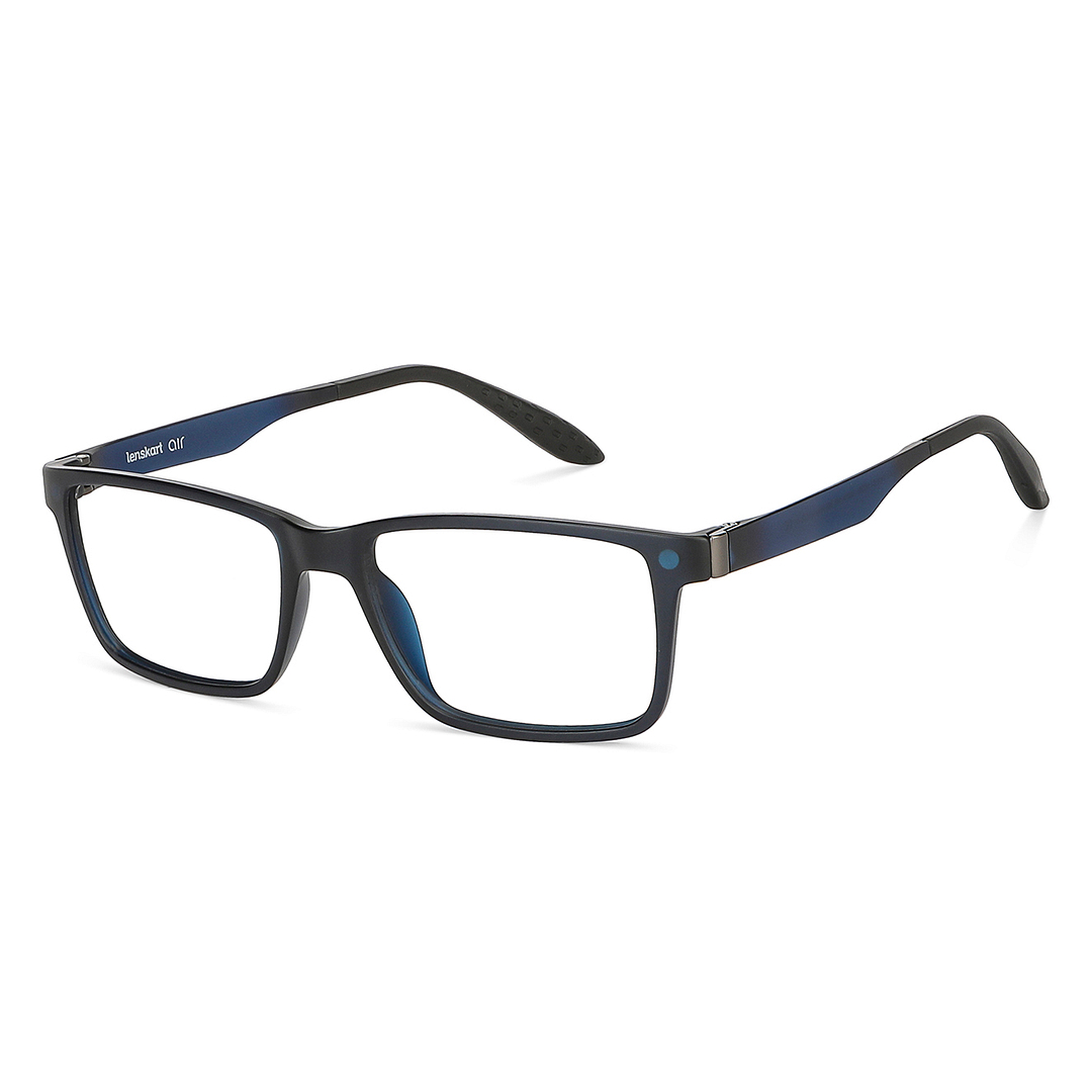 Lenskart Air Black Full Rim Rectangle left side