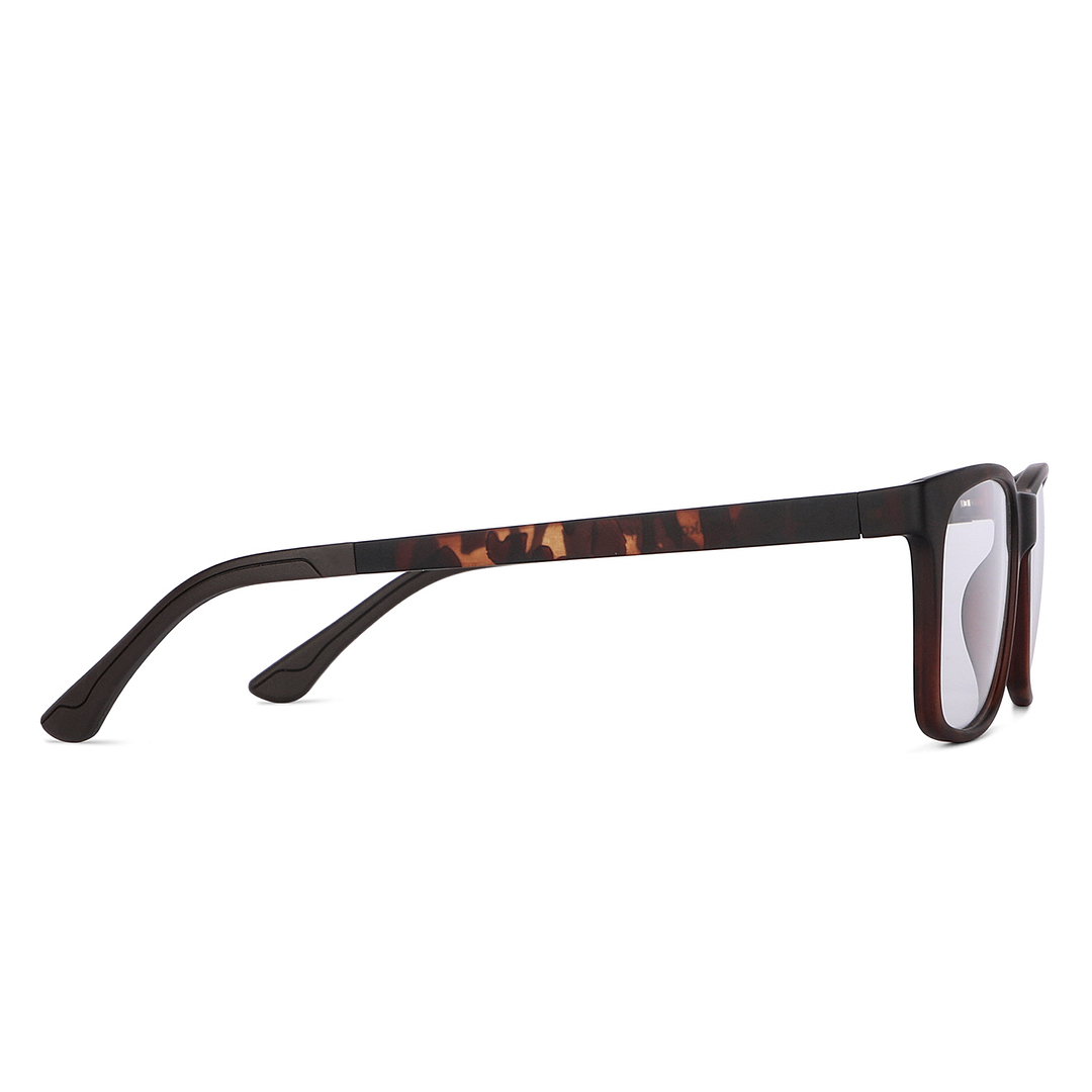 Lenskart Air Online Light Brown Full Rim Rectangle left side