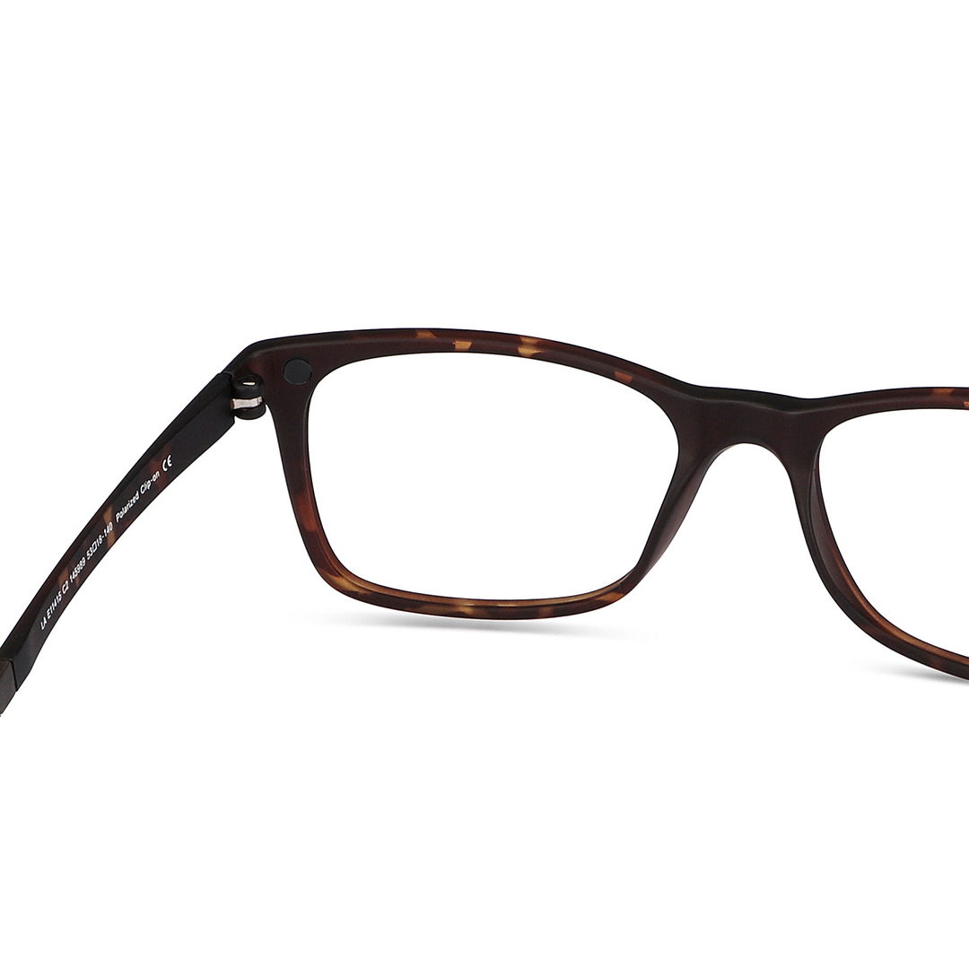 Lenskart Air Online Light Brown Full Rim Rectangle right side