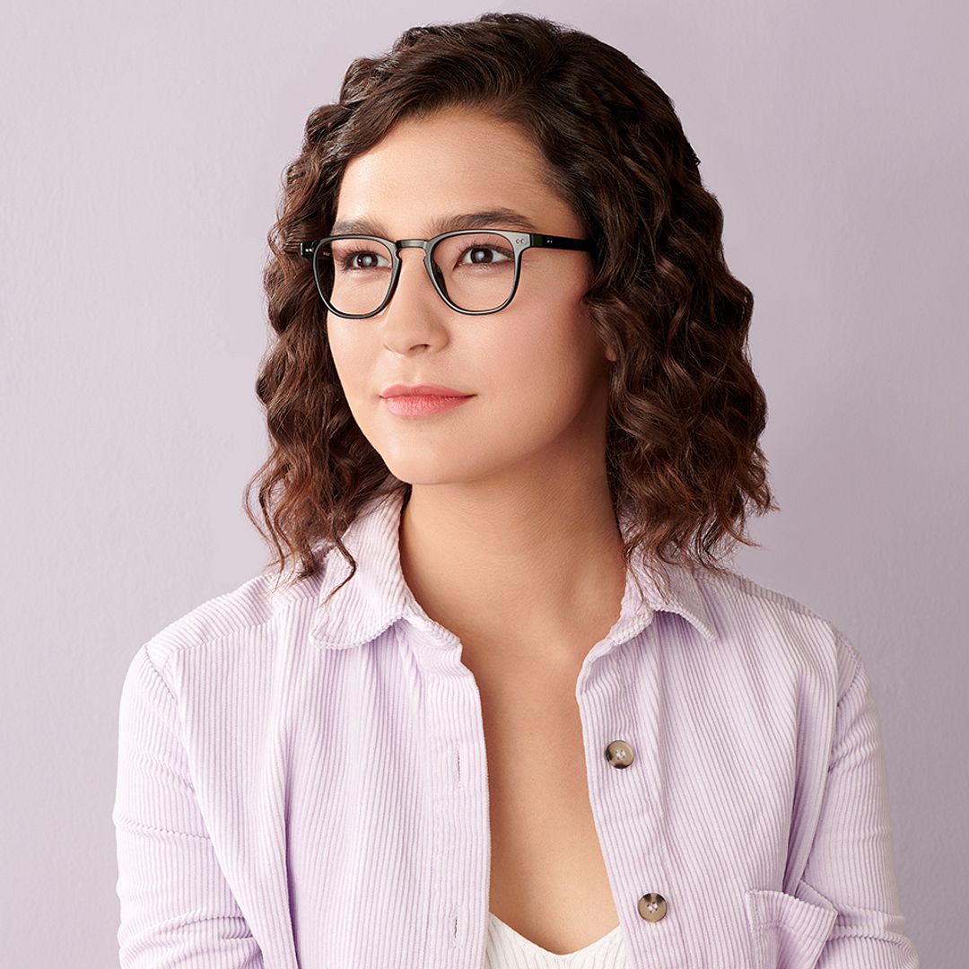 Lenskart Air Online Black Full Rim Square right side