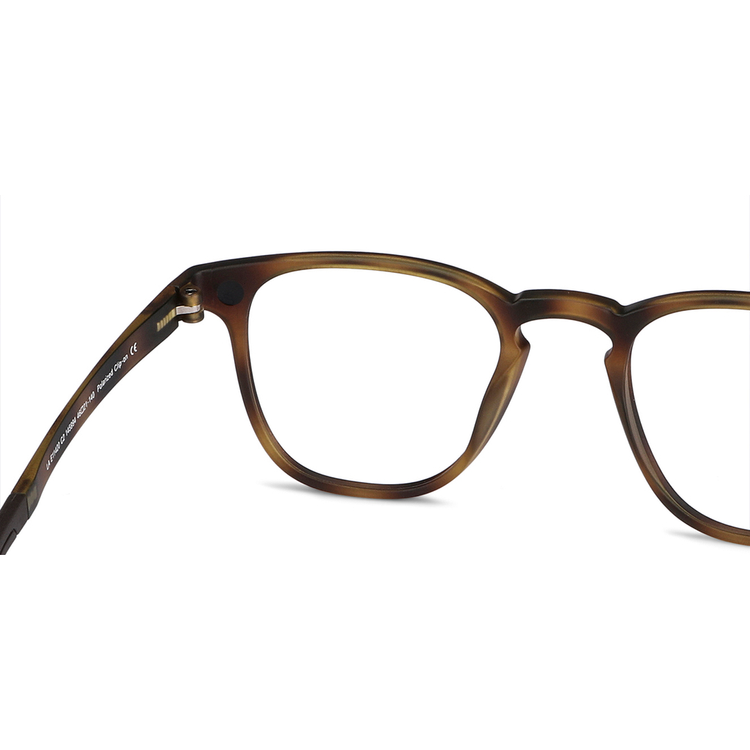 Lenskart Air Online Light Brown Full Rim Square left side