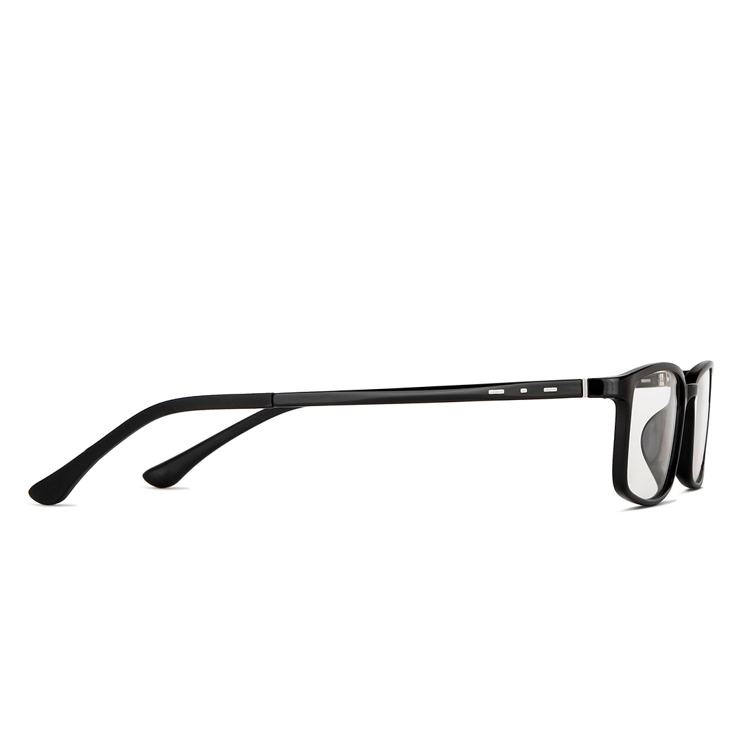Lenskart Air Black Full Rim Rectangle left side