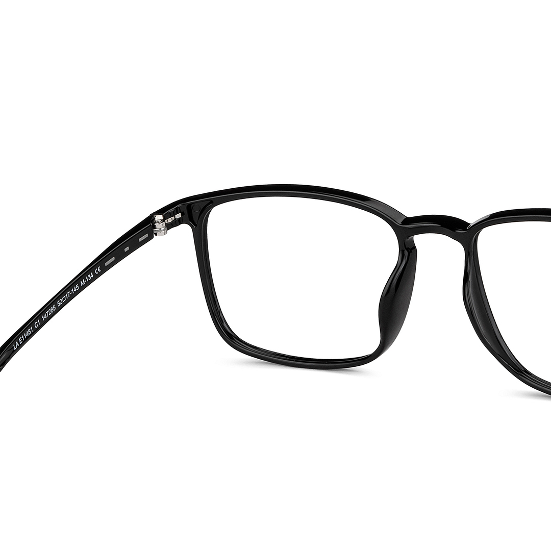 Lenskart Air Black Full Rim Square left side