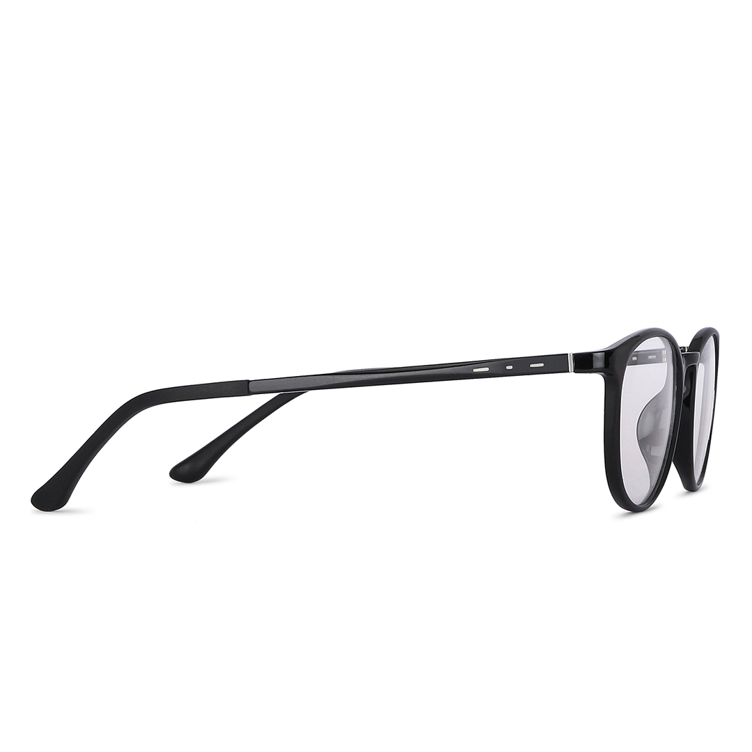Lenskart Air Black Full Rim Round left side