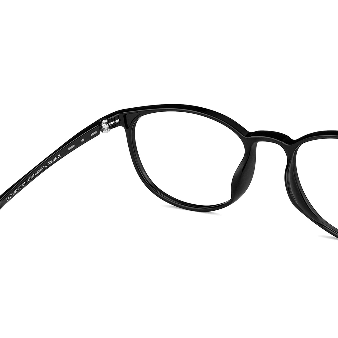 Lenskart Air Black Full Rim Round right side
