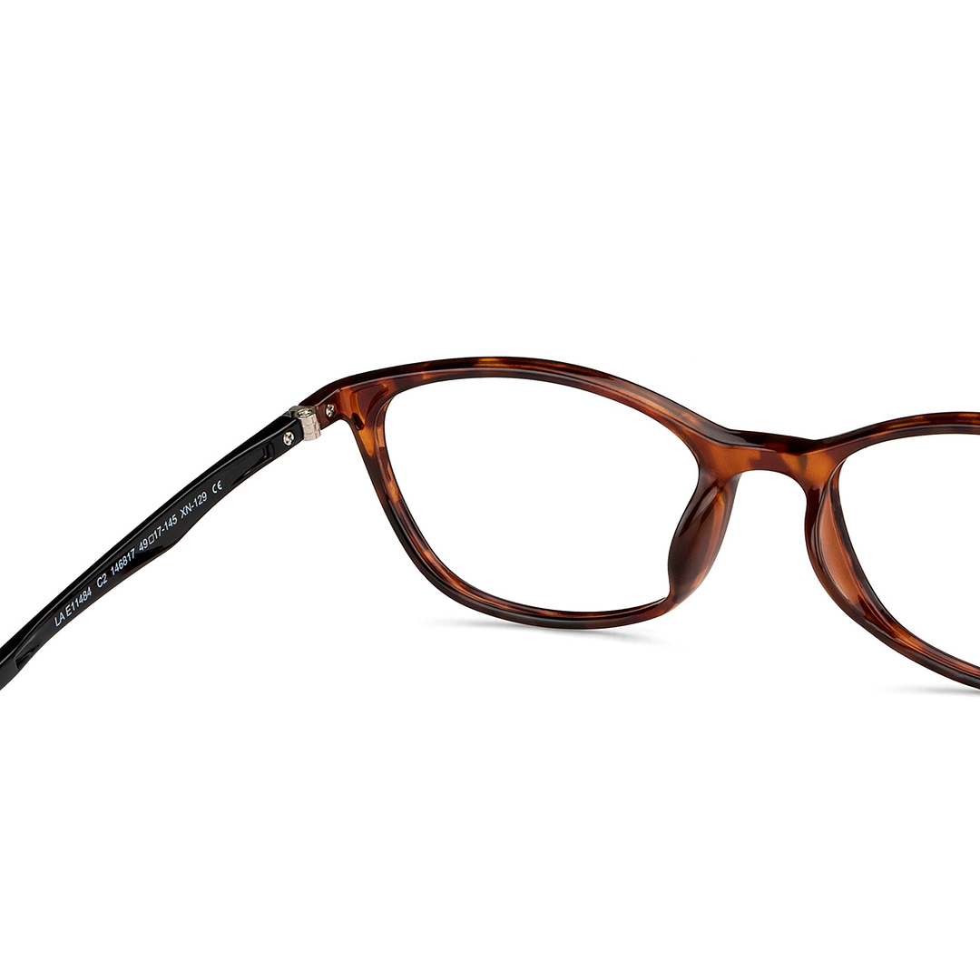 Lenskart Air Light Brown Full Rim Cat Eye right side