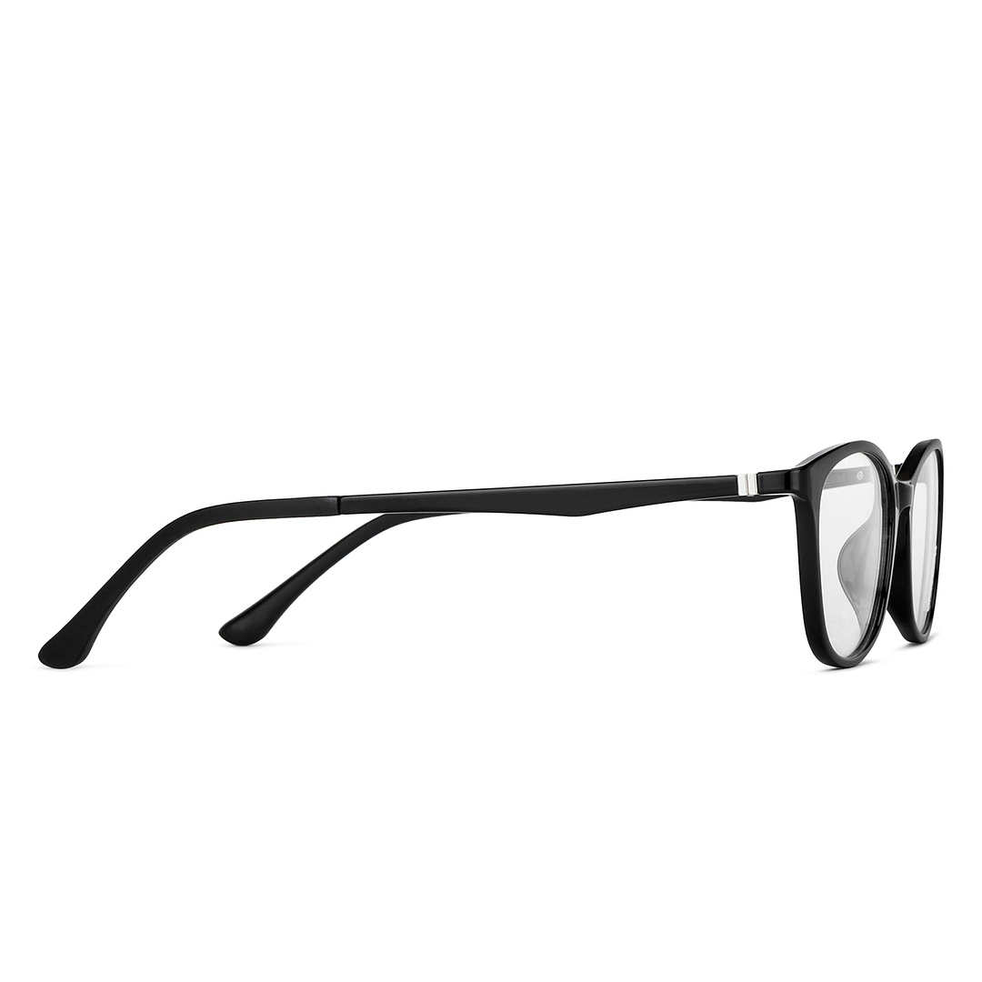 Lenskart Air Online Black Full Rim Cat Eye left side