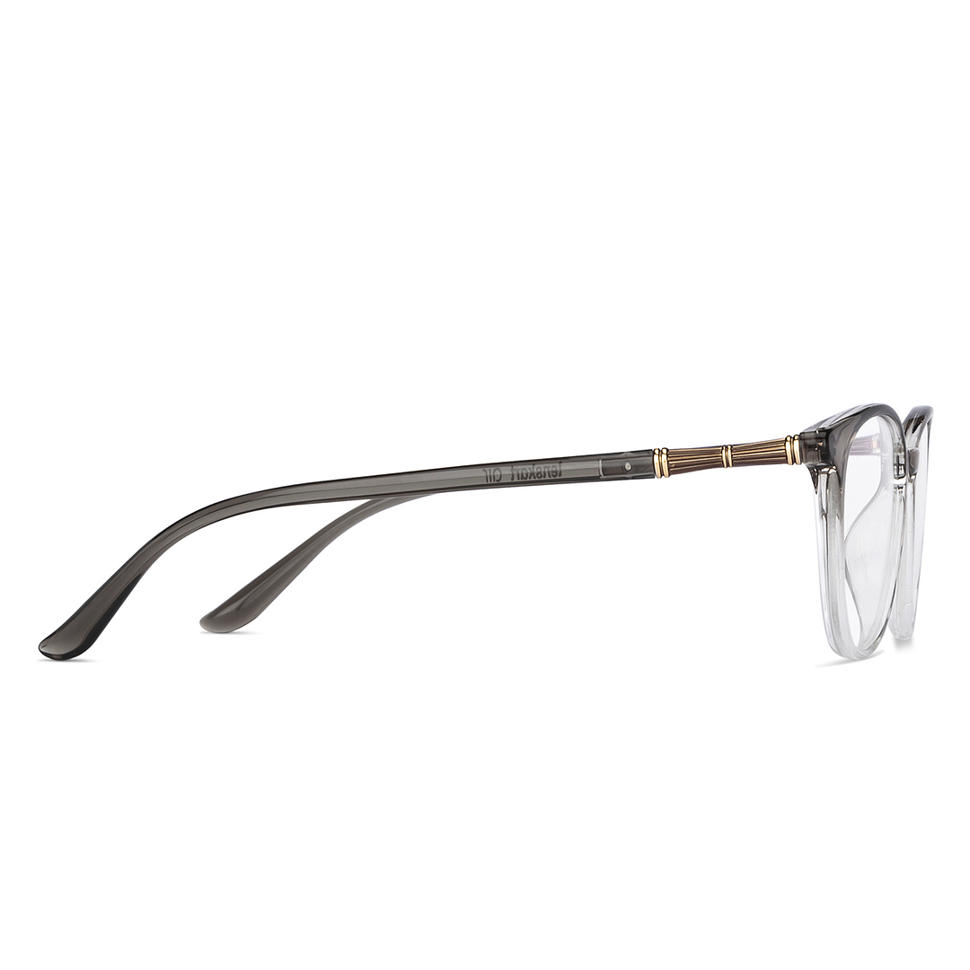 Lenskart Air Online Gray Transparent Full Rim Square left side