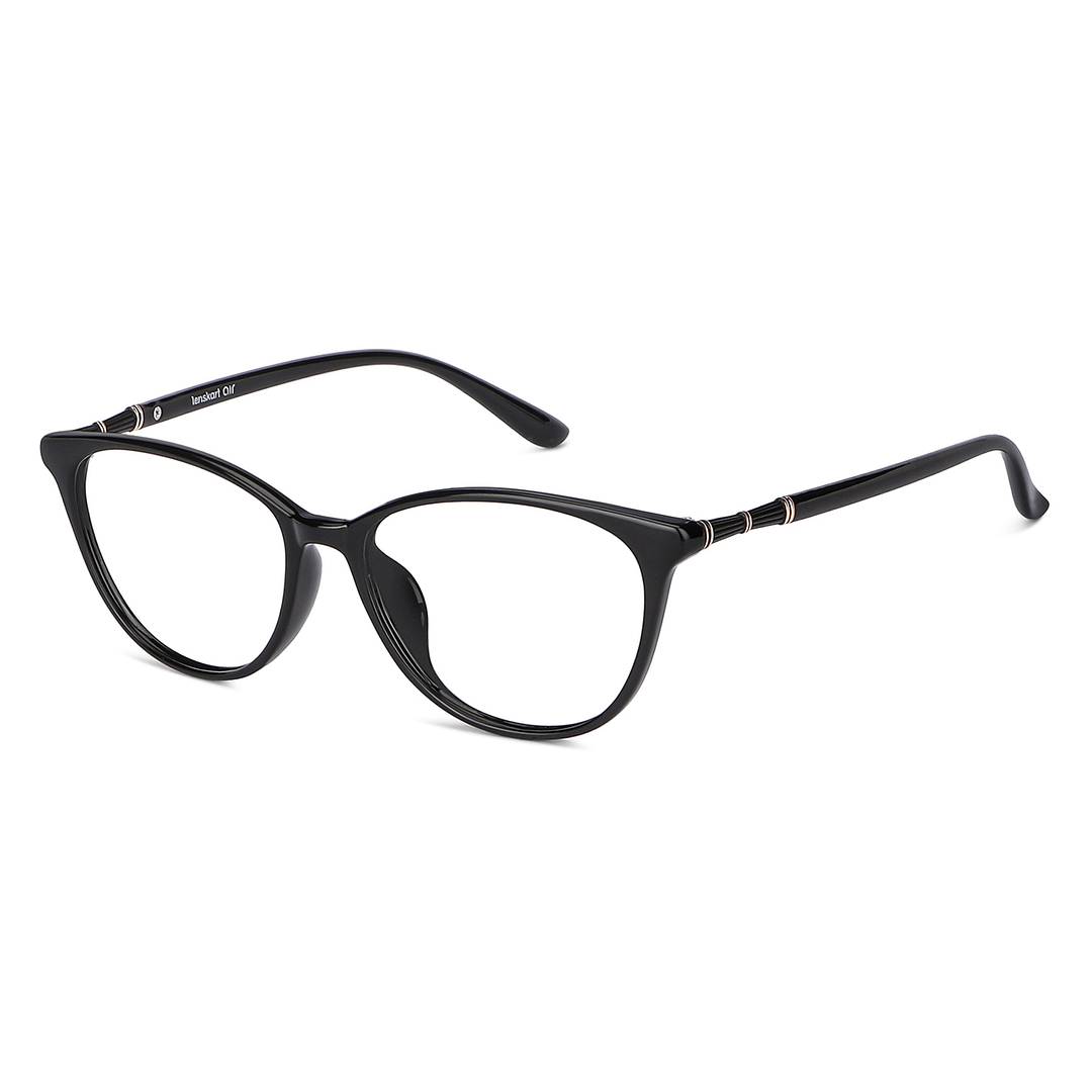 Lenskart Air Online Black Full Rim Cat Eye right side