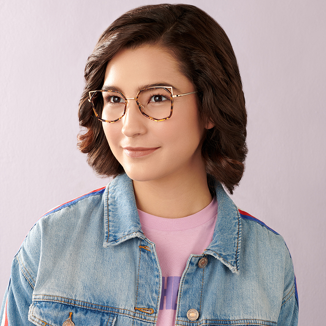 Lenskart Air Tortoise Full Rim Geometric right side