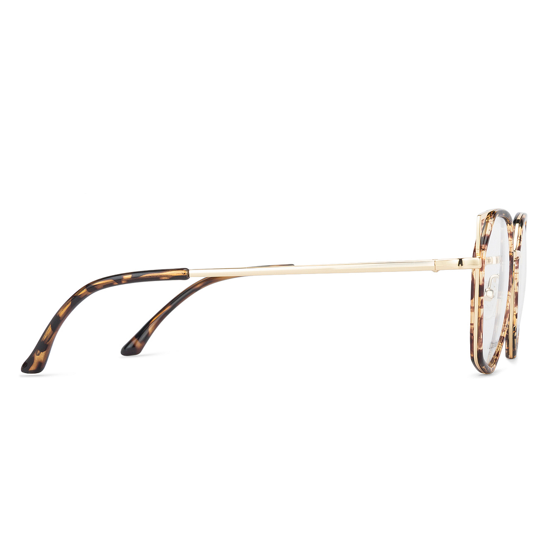 Lenskart Air Tortoise Full Rim Geometric right side
