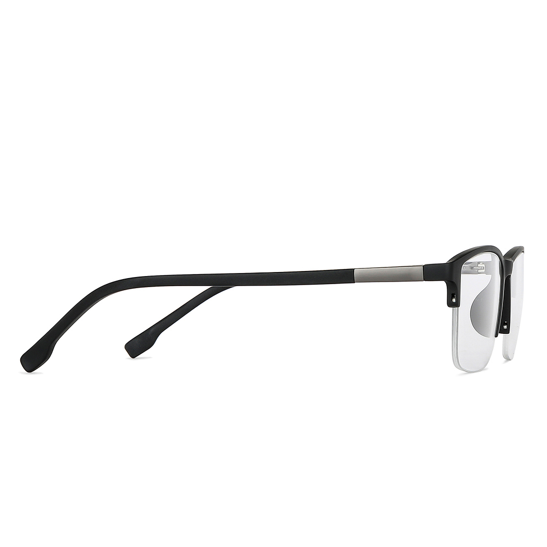 Lenskart Air Online Black Half Rim Rectangle left side