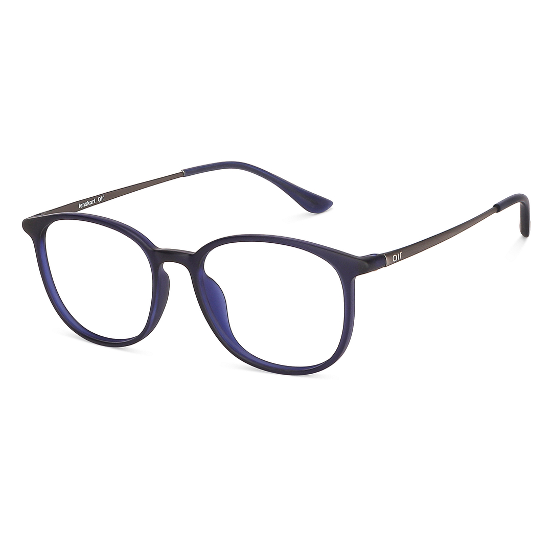 Lenskart Air Online Sky Blue Full Rim Square right side