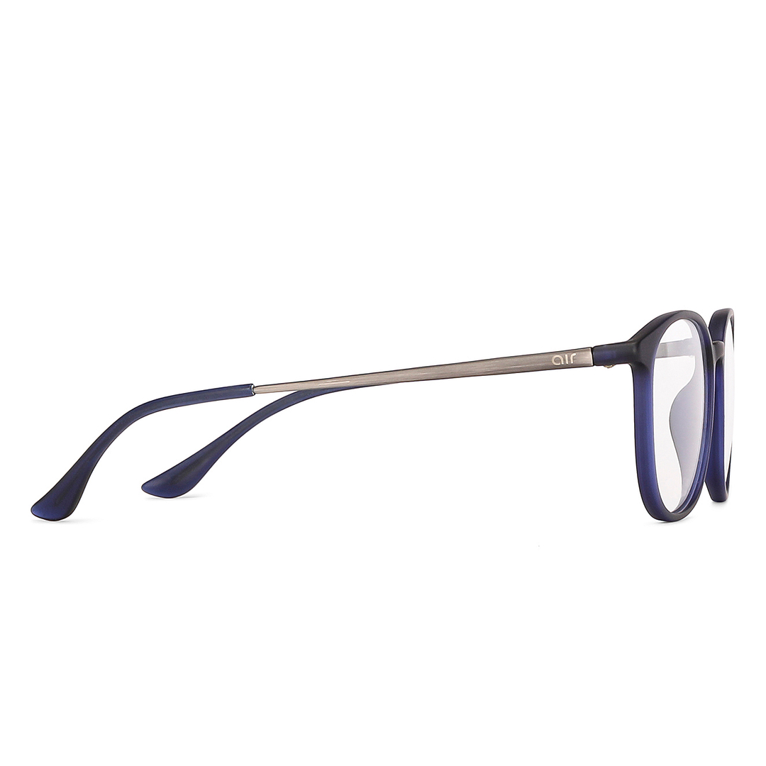Lenskart Air Online Sky Blue Full Rim Square left side