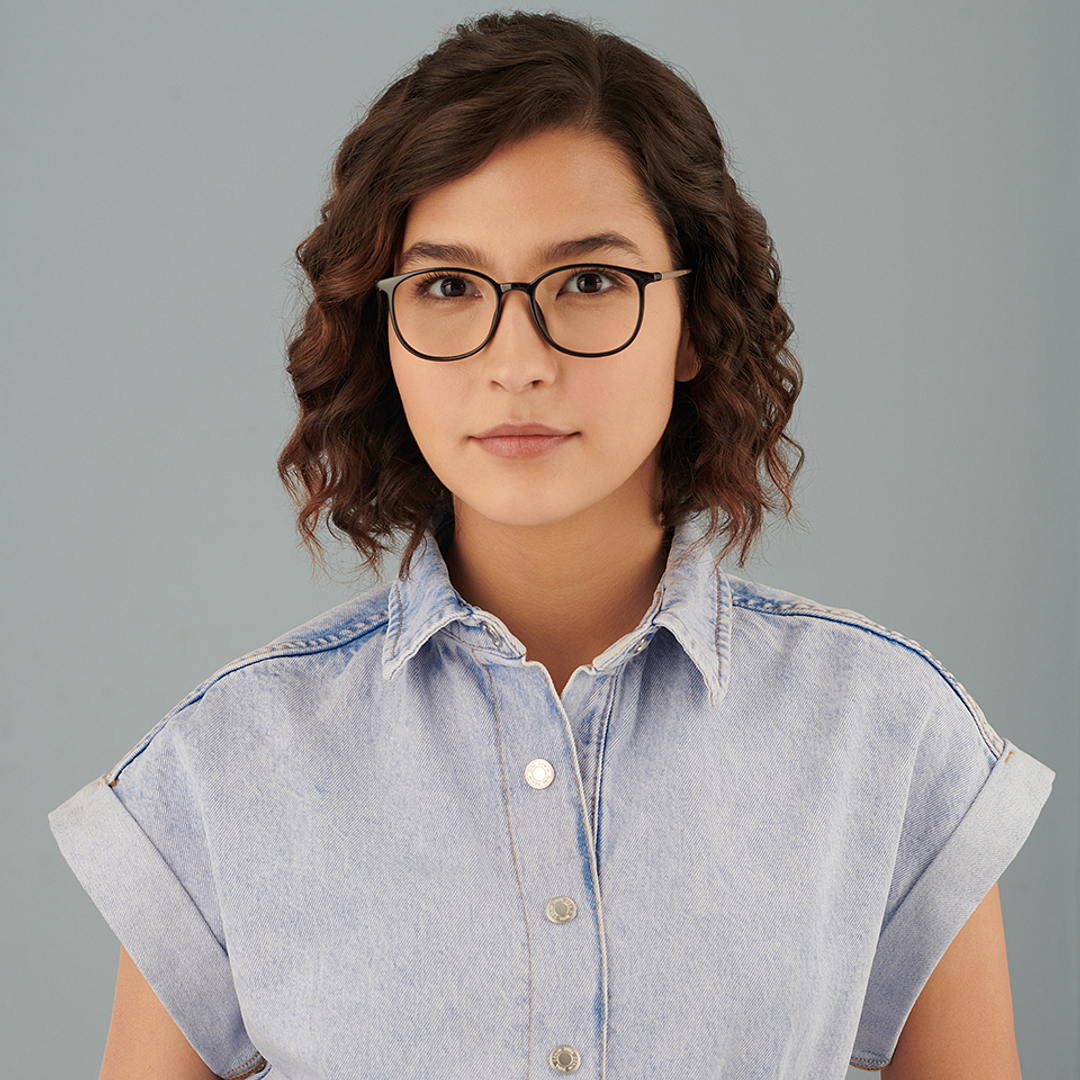 Lenskart Air Online Black Full Rim Square right side