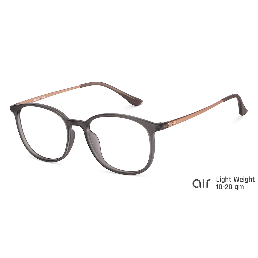 Lenskart Air Online Light Gray Full Rim Square right side