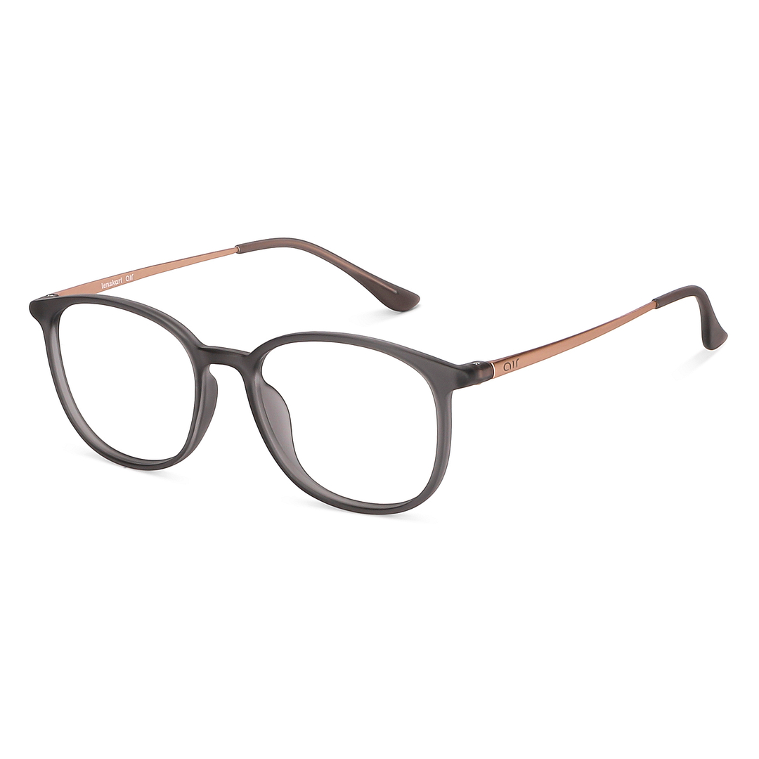 Lenskart Air Online Light Gray Full Rim Square right side