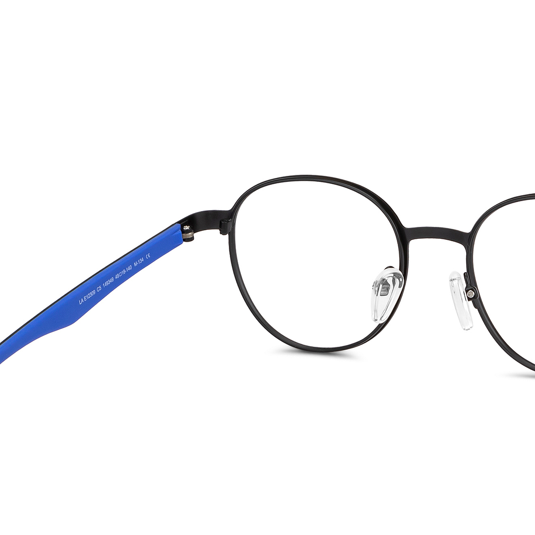 Lenskart Air Online Black Full Rim Round right side