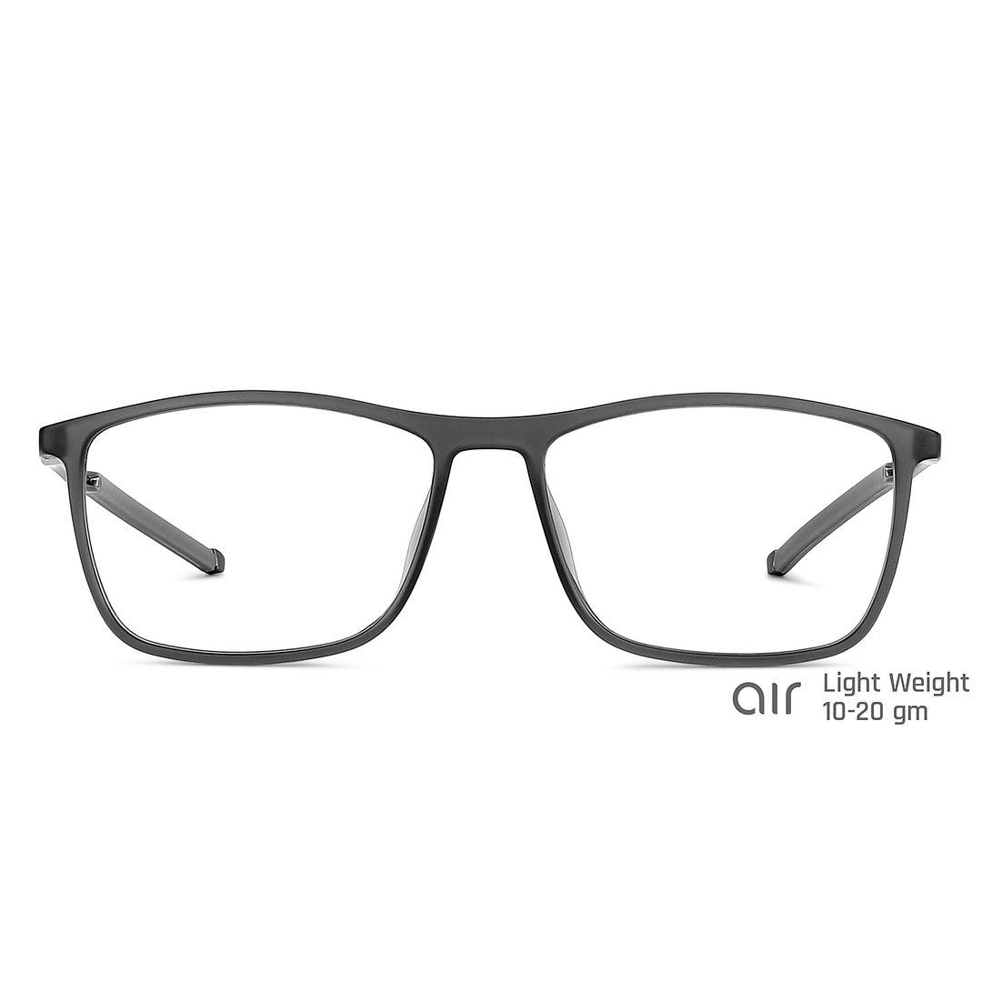 Lenskart Air Online Light Gray Full Rim Square left side