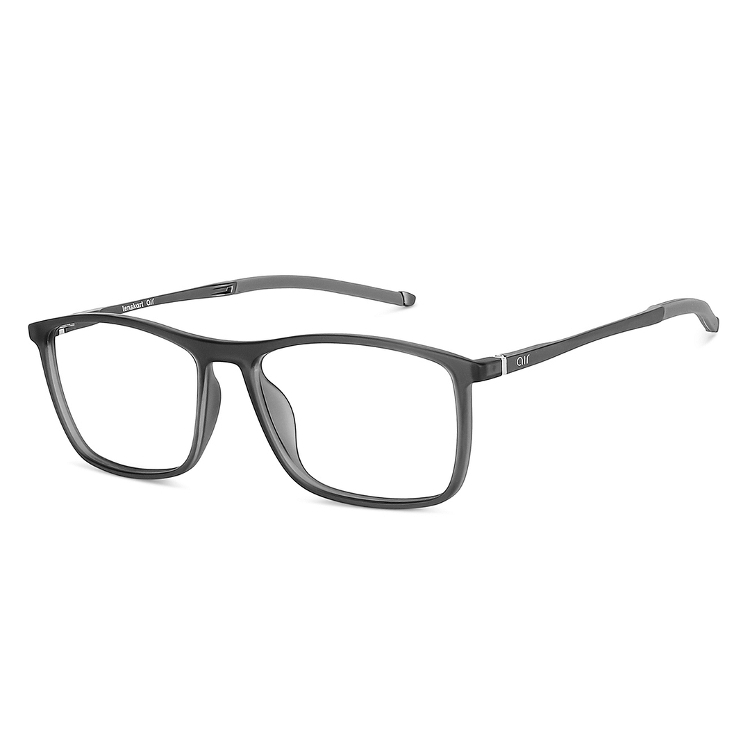 Lenskart Air Online Light Gray Full Rim Square right side