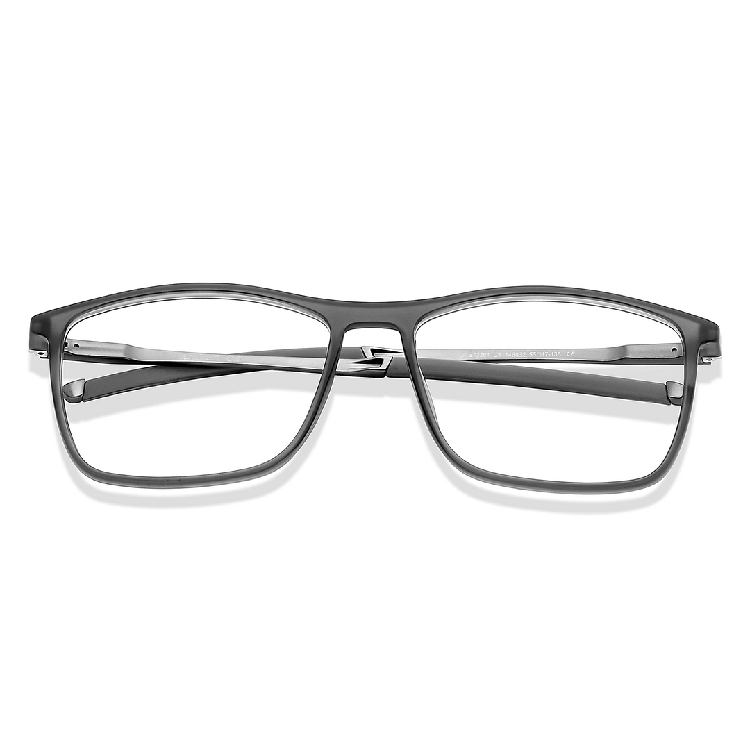 Lenskart Air Online Light Gray Full Rim Square left side