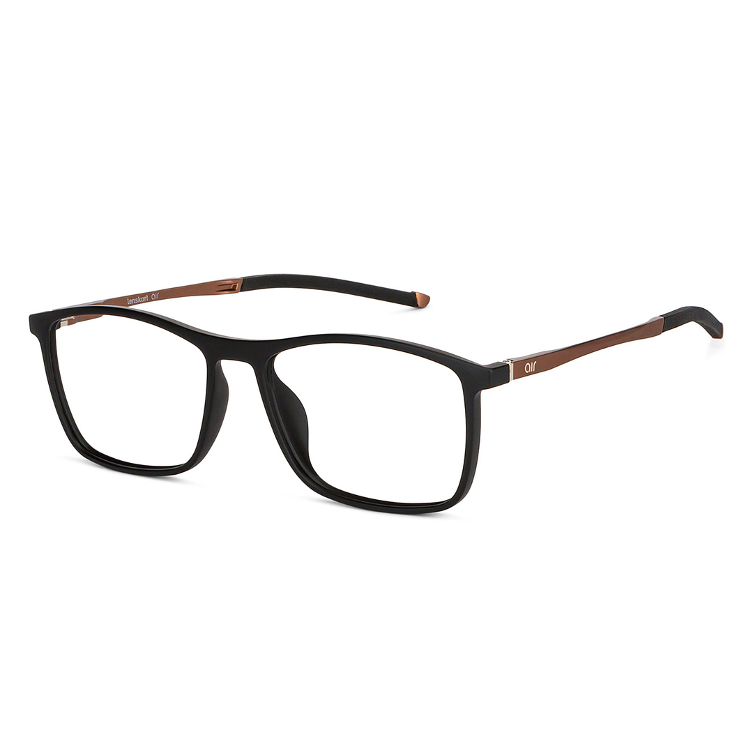 Lenskart Air Online Black Full Rim Rectangle right side