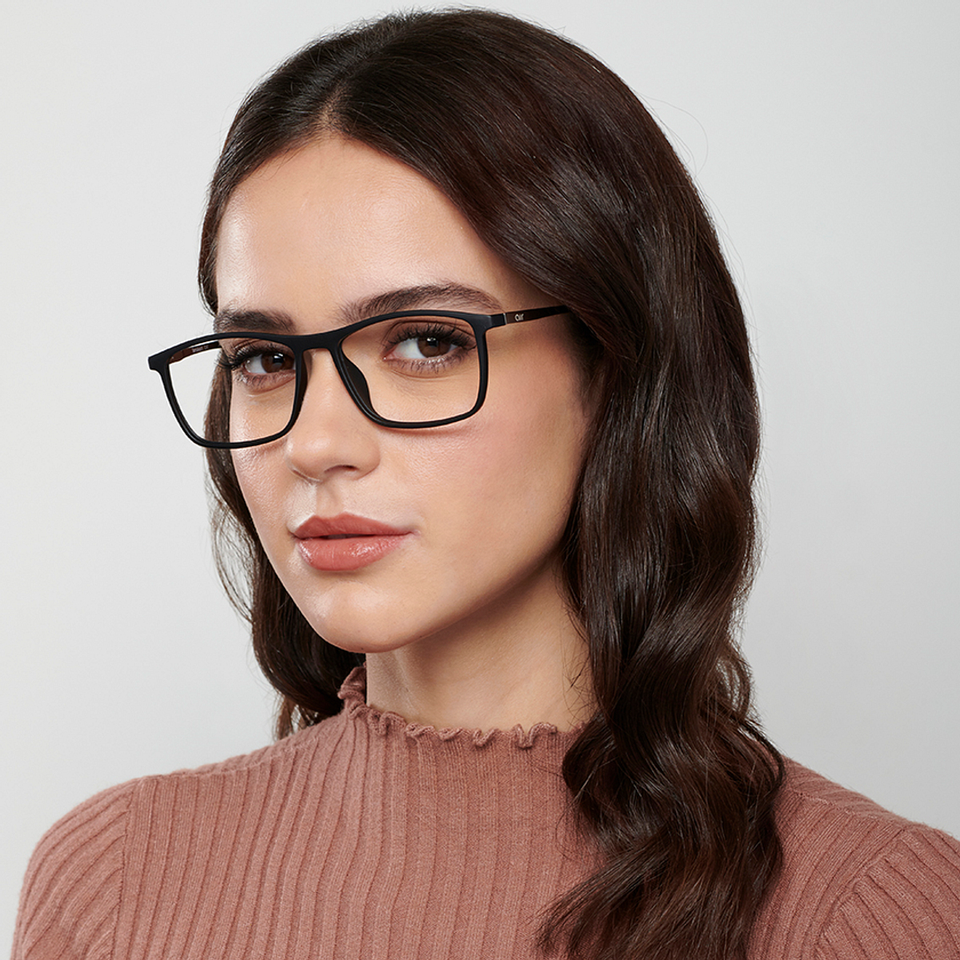 Lenskart Air Online Black Full Rim Rectangle right side