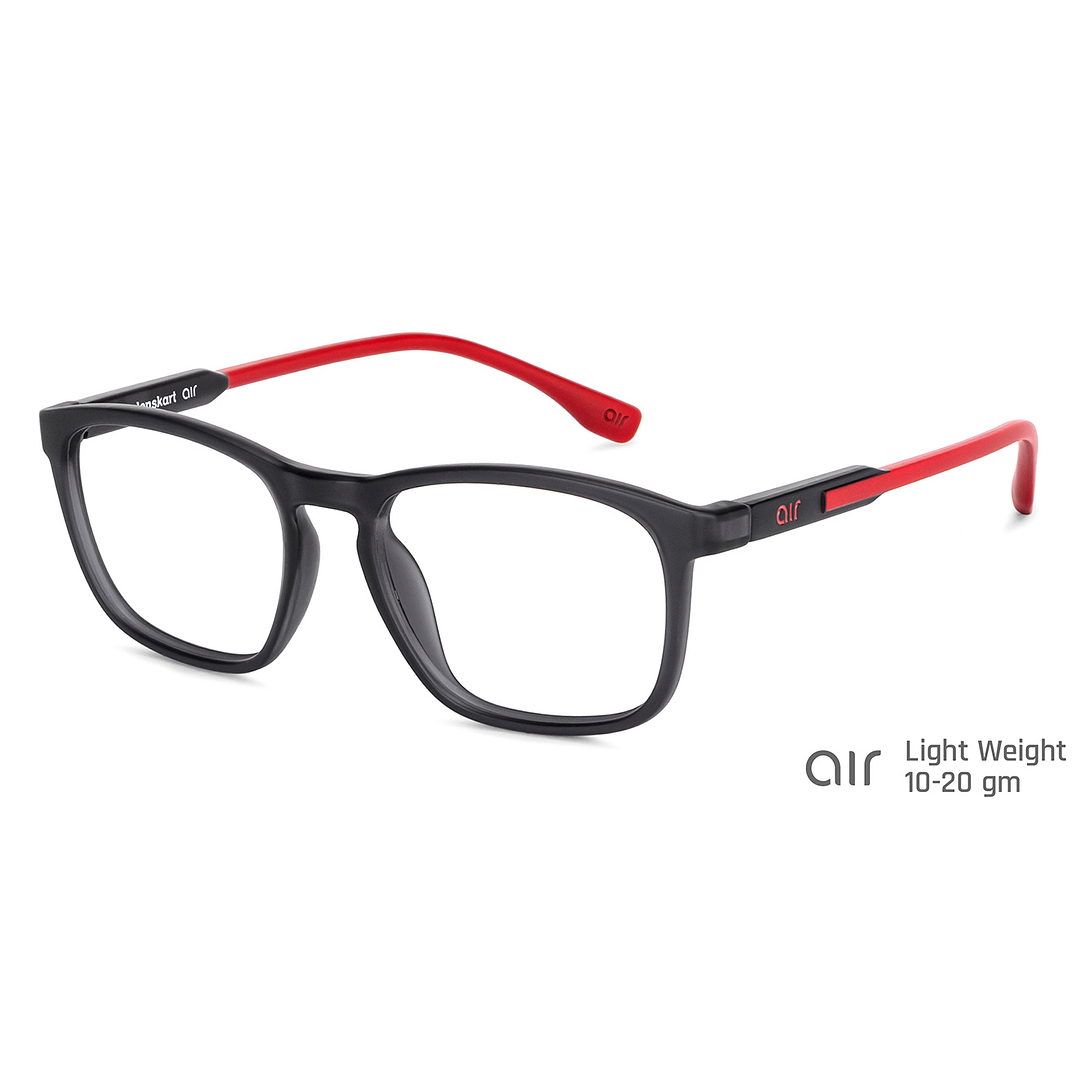 Lenskart Air Online Light Gray Full Rim Square right side